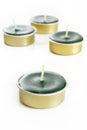 Lemongrass Fragance Candles Royalty Free Stock Photo