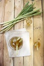 Lemongrass Thai herbal drink Royalty Free Stock Photo