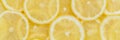 Lemons citrus fruits lemon banner collection food background fresh fruit