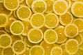 Lemons cuted background