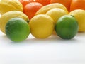 Lemons and orange Royalty Free Stock Photo
