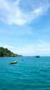 Lemukutan island's sea Royalty Free Stock Photo