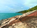 Lemukutan island in the west borneo indonesia Royalty Free Stock Photo