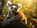 Lemur catta of