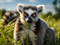 Lemur Catta Made With Generative AI illustration