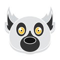 Lemur head cartoon