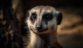 Lemur portrait Cute primate staring at camera generated by AI