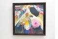 Wassily Kandinsky painting in the Lenbachhaus in Munich Royalty Free Stock Photo