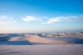 Lencois Maranhenses National Park, Barreirinhas, Brazil Royalty Free Stock Photo