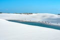 Lencois Maranhenses National Park, Barreirinhas, Brazil Royalty Free Stock Photo