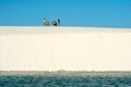 Lencois Maranhenses National Park, Brazil Royalty Free Stock Photo