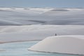 Lencois Maranhenses national park in Brazil.