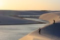 Lencois Maranhenses National Park in Brazil north Atlantic coast