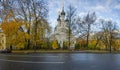 Vladimir Fortress Cathedral is an architectural monument of federal significance, which became the first Orthodox shrine of Royalty Free Stock Photo