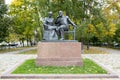 Lenin and Krupskaya. Royalty Free Stock Photo