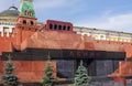 Lenin Mausoleum, Red Square. Royalty Free Stock Photo