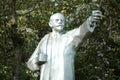 Belarus statue monument lenin closeup comunism symbol, revolution forrest russia