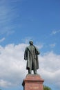 Lenin monument Royalty Free Stock Photo