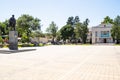 Lenin Monument and Administration in Abinsk city