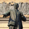 Lenin monument in Orel, Russia