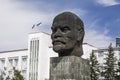 Lenin monument in Ulan-Ude Royalty Free Stock Photo