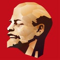Lenin mosaic Royalty Free Stock Photo