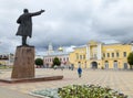 Lenin Square. Yelets city.