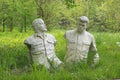 Lenin and Stalin Royalty Free Stock Photo