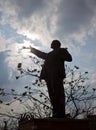 Lenin Statue, Memento Park Royalty Free Stock Photo