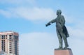 Lenin statue monument Royalty Free Stock Photo