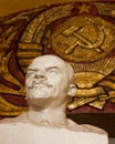 Lenin statue in Moscow underground