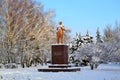 Lenin in the winter