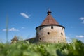 Shlisselburg, Russia, 04 September 2020: Ancient fortress Oreshek.