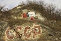 Lenins rock, Mashuk mountain, Pyatigorsk, Russian Federation Royalty Free Stock Photo