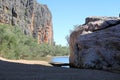 Lennard River at Windjanna Gorge Kimberley Ranges Western Australia Royalty Free Stock Photo