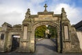 War Memorial Gate of Campsie Parish Church in Lennoxtown, Scotland Royalty Free Stock Photo