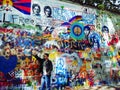 Lenon wall prague Royalty Free Stock Photo