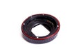 Lens adapter isolated on a white background