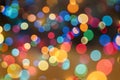 Lens bokeh background