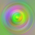 Lens flare effect violet pink bright neon green retro vortex or whirl effect