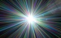 Lens flare light over black background. easy to add overlay or screen filter over Photos.Beautiful Abstract flare