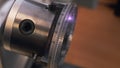 Lens focus divisions technological laser engraving