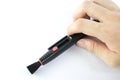 Lens pen Royalty Free Stock Photo
