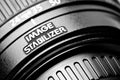Lens stabilization function Royalty Free Stock Photo