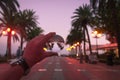 Lensball in andalusia Royalty Free Stock Photo