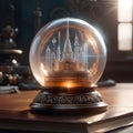 Lensball fotografie, AI-Generatet Royalty Free Stock Photo