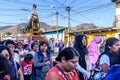 Lent procession with Virgin Mary, Antigua, Guatemala