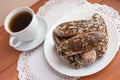 Lenten glazed gingerbread cookies