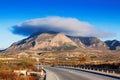 Lenticular cloud Royalty Free Stock Photo