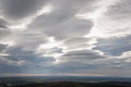 Lenticular Clouds Royalty Free Stock Photo